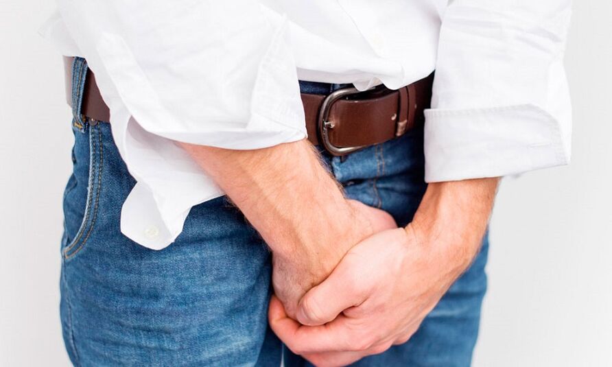 Durere în zona inghinală cu prostatită
